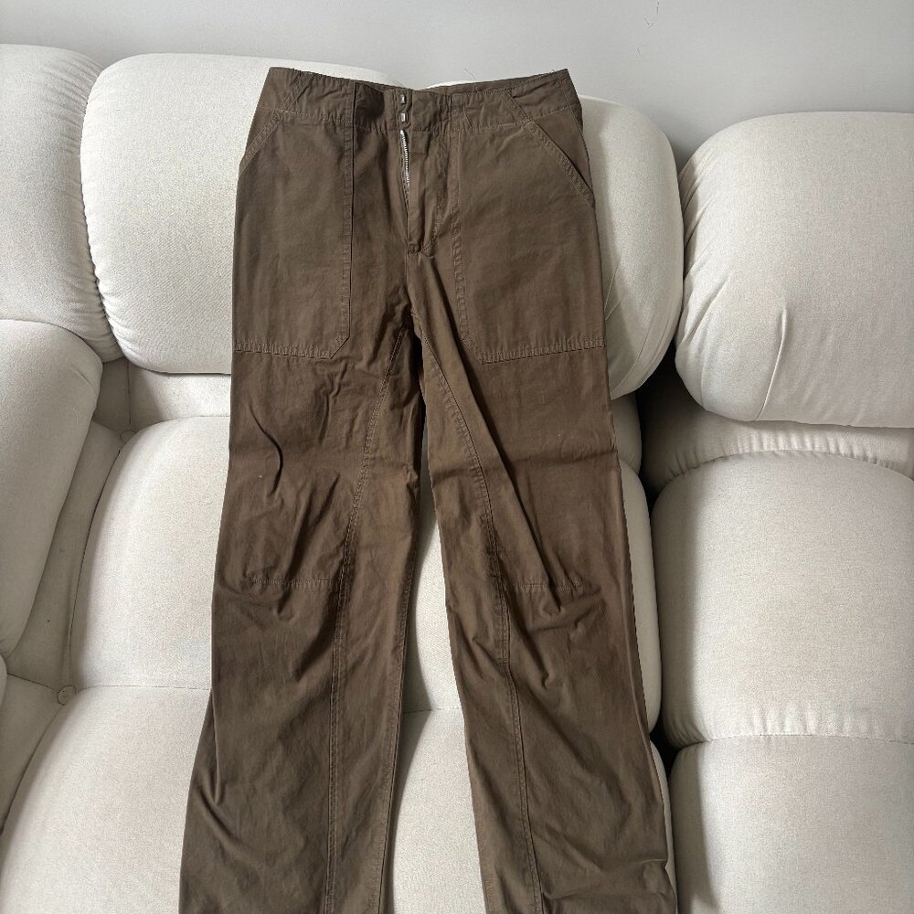 Rag & Bone Paperweight Ripstop Pant / Cargo Pants in Olive